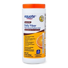 Daily Fiber Supplement Powder, Orange Flavor, Value Size