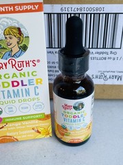 6 Pack Mary Ruth’s Toddler Organic Vitamin C Drops, Orange Vanilla