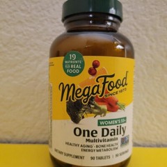 MegaFood Women’s 55+ One Daily Multivitamin 90 Tablets 90 Servings New