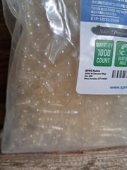 XPRS Nutra Size 00 Empty Gelatin Capsules – 1000 Count Clear In Color. New
