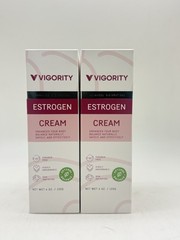 Estrogen Cream For Women Natural Bioidentical, Menopause Relief, 4 oz – 2 Pack