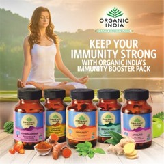 Triphala Organic India 5 BOX 300 caps Digestion Colon Immunity Support