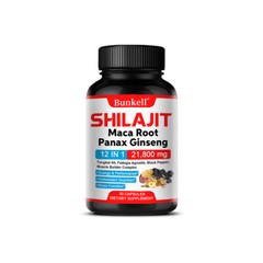 Shilaji Himalayan 21,800mg Energy Booster 85% Fulvic Acid Maca Root Ginseng