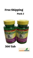 Spring Valley – Vitamin B-12 1000 mcg, Timed Release, 300 Tablet.