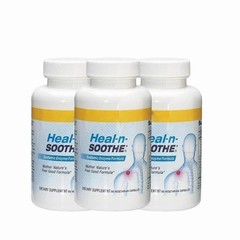 3 Nutraceuticals Formula 90 Heal-n-Soothe Systemic Enzyme pack CapdL