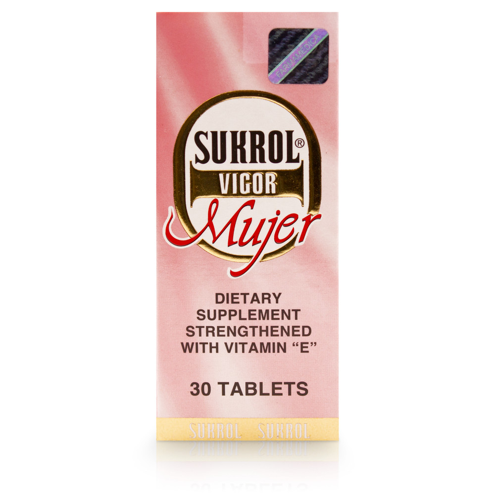1 SUKROL VIGOR MUJER 30 CAPS ✅ WOMAN🌸 DIETARY SUPPLEMENTS 30 TABS SUKROL MUJER