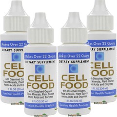 4 x Cellfood Liquid Concentrate 1 fl oz FRESH MADE IN USA FREE SHIPPING