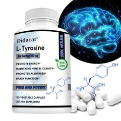 L Tyrosine Promote Brain Nervous System Health Improves Clarity Thinking 30-120