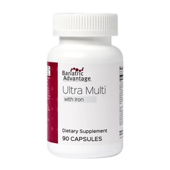 Bariatric Multivitamin with Iron Ultra Multi for Gastric Bypass Sleeve Post