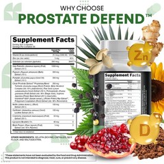 Prostate Health Supplements for Men – Saw Palmetto, Pumpkin Seed Oil, Lycopene –