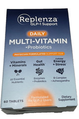Replenza GLP-1 Support Daily Nutritional Supplement for Women *New 60 Tabs