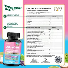 Beauty Collagen Complex Type I II III V X Biotin Keratin 90 Caps Made in USA