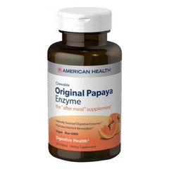 Original Papaya Enzyme 250 Tabs By American Health