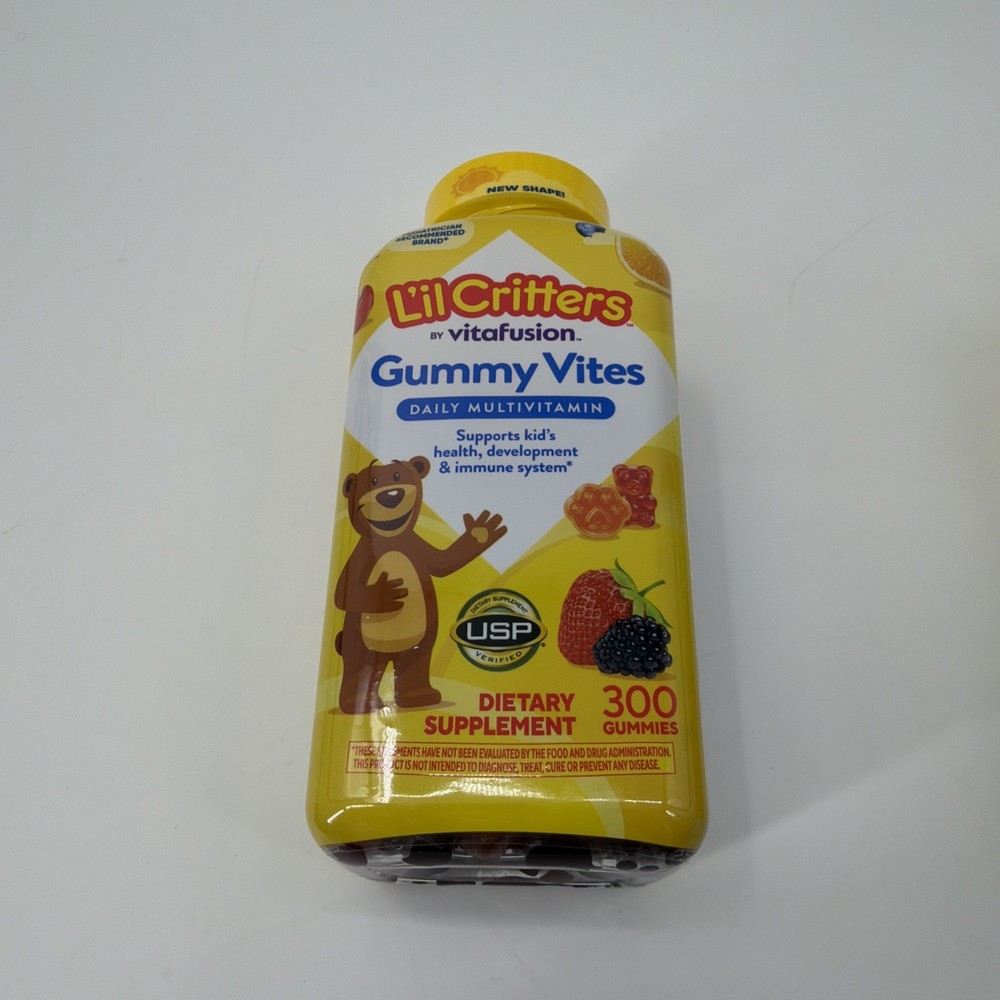 L’il Critters Gummy Vites Complete Multivitamin, 300 ct. Expire 09/2026