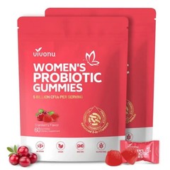 NEW VivoNu Cranberry Probiotic Gummies | Targeting Body Odor, Women’s Health,
