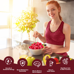 Vitamin B12 Energy Supplement 60 Gummies – Extra Strength Suport Immunity Energy