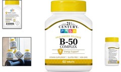 60-Count B 50 Complex Tablets – Prolonged Release Energy & Nerve Support