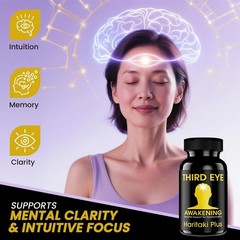 Third Eye Awakening – Organic Haritaki Capsules- Kailash Herbals-100 Capsules