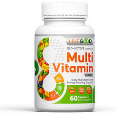 LiveGood – Organic Bio-Active Complete Multi-Vitamin For Men