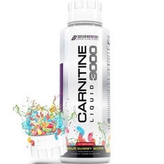 Cutler Nutrition Liquid Carnitine 3000mg Sour Candy 31 Servings various flavors