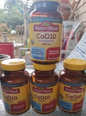 Nature Made CoQ10 200mg & 400mg Lot of 4 Bottles (280 Softgels Total) Exp 2029