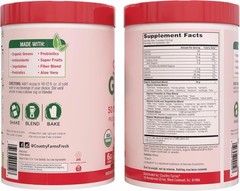 Country Farms Super Greens Organic Drink Mix 50 Superfoods 10.6 Ounce