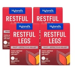 Hyland’s Restful Legs Tablets 50 Ea (Pack Of 4)
