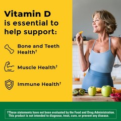 Vitamin D3 1000 IU (25 mcg), 300 Vitamin D Softgels