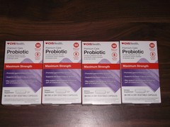 Probiotics Daily Probiotic 50 Billion CFU 8 Strains 30 Caps – Lot of 4 Exp 10/26