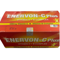 ENERVON-C Vit C 500mg + Vit B-Complex (100’s) Daily Nutrient & Energy Support