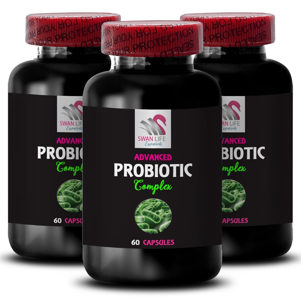 Digestive refresh – ADVANCED PROBIOTIC COMPLEX – Probiotic blend 3 Bottles 180C