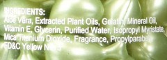 Moisturizing Aloe Vera and Vitamin E Capsules for Face All Skin Types