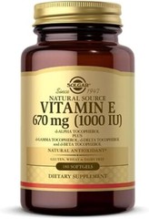 Vitamin E 670 mg 1000 IU, 100 Softgels – Natural Antioxidant, Skin & Immune S…