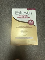 Estroven Complete Multi-Symptom Menopause Relief 84 Caplets Free Shipping 07/26
