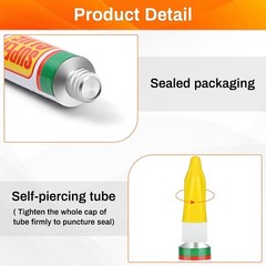 3g X 6 Pack Super Glue for Single Use, Super Fast Strong Adhesive Cyanoacryla…