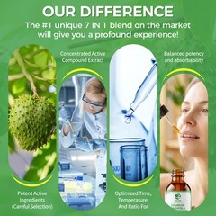 Soursop Graviola Liquid Drops 1000mg, Soursop Leaves Extract Immune System