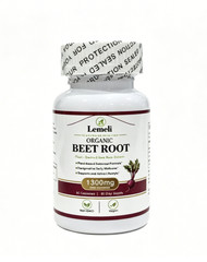 Lemeli Beetroot 1300mg Supplement 60 Capsules, Buy One Get One Free