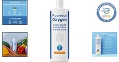 Natural 3% Hydrogen Peroxide – Safe & Effective Household Cleaner, 16 Oz Bottle