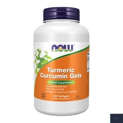 Turmeric Curcumin Herbal Supplement Softgels 120 Count 95 Curcuminoids
