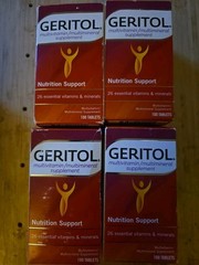 ✅️4 Lot Geritol Vitamins Multivitamin & Mineral Supplement 400 Ct Exp May 2027