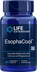 EsophaCool Life Extension – 60 Chewable Tablets – Newest Expiration!