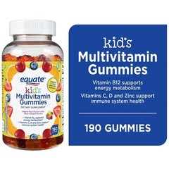 Natural Fruit Flavored Kids Multivitamin Gummies for Children’s Health Support,