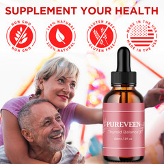 (5 Pack) Pureveen Advanced Drops Support Fitness & Energy Pure Veen 150 Servings