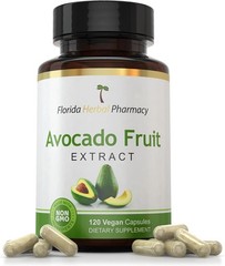 Florida Herbal Pharmacy, Avocado Fruit Extract Supplement Capsules