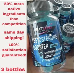 Male Enhancement 120 Gummies – Stamina, Energy, Strength & 120 Blue Chews