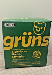 Gruns Superfood Greens Gummies Multivitamin Adult Dietary supplement 35 Packs