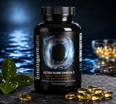 Intelligent Labs Ultra Pure Omega 3 Fish Oil 2250mg 120 Softgels Exp 11/26