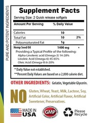 joint pain relief – HEMP SEED OIL ORGANIC 1400mg 1B – hemp for arthritis