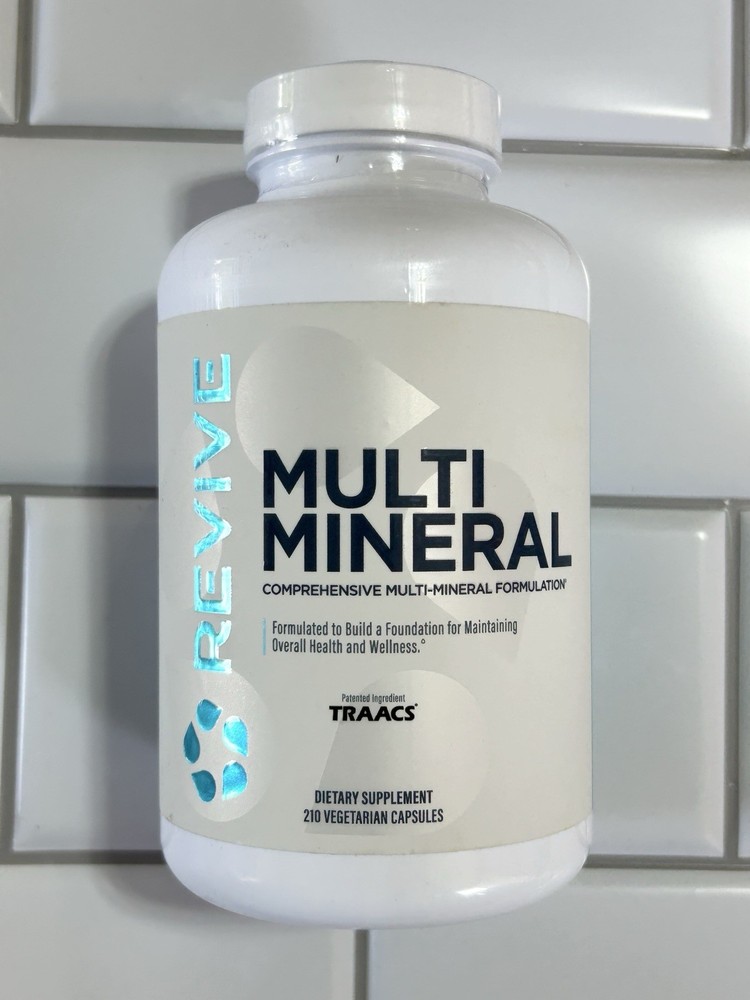 Revive Multi Mineral – 210 Capsules Exp 8/27