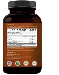 NatureBell CoQ10 100mg with Omega 3, 240 Capsules | 240 Count (Pack of 1)